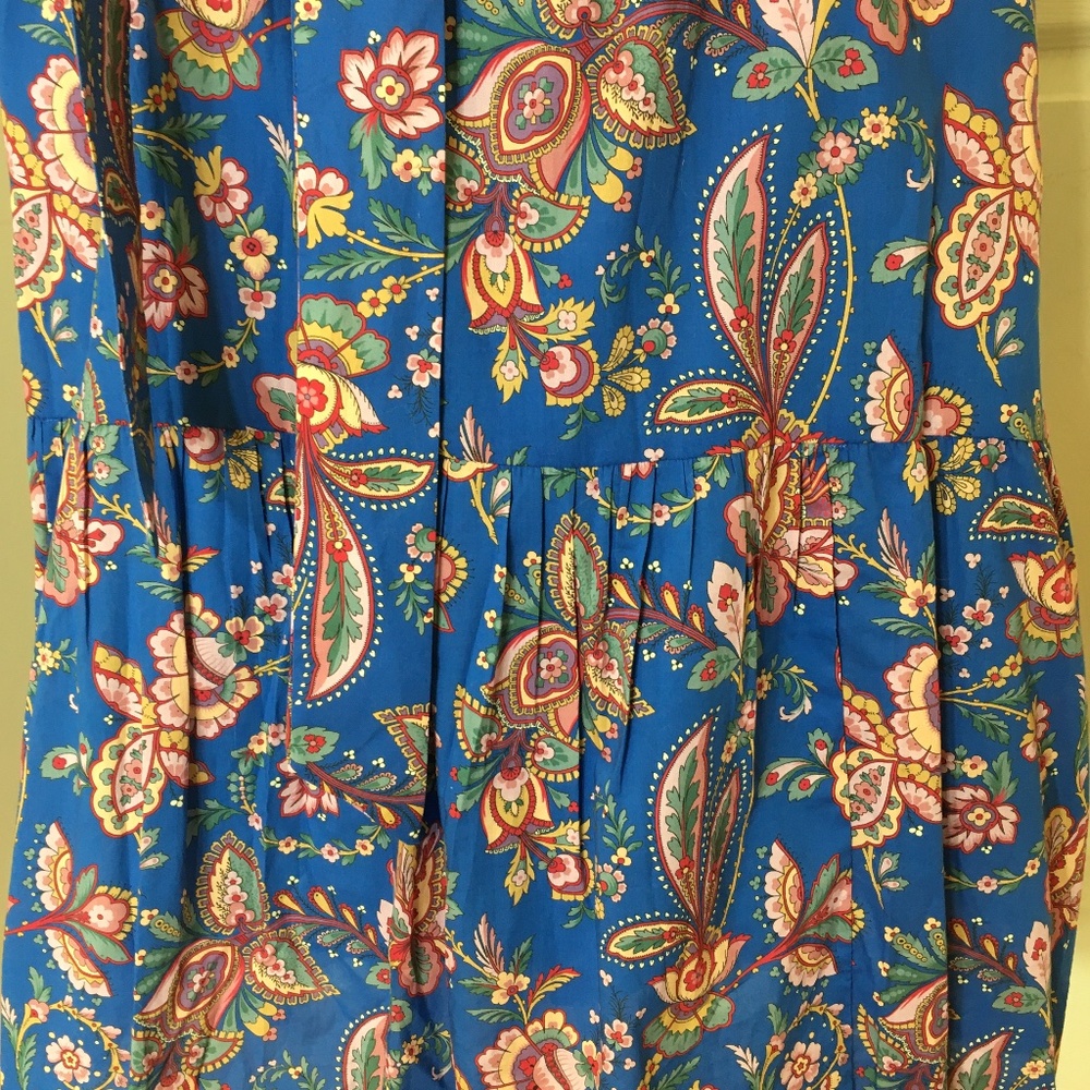 J. Crew with Liberty Flora Belle high-low midi skirt, NWT Sz 8T - Picture 3 of 4